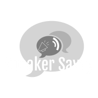 speaker savvy logo white